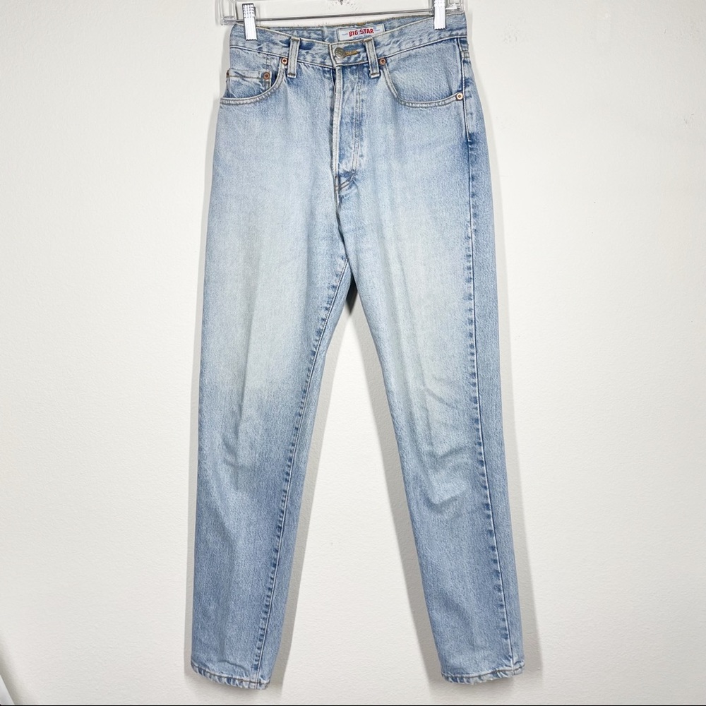 BIG STAR Vintage Denim Frisco High Waist Mom 1990s Retro Jeans Rigid